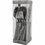 Servizio 24 pz posate in acciaio inox Tortora  Glossy - immagine 2