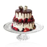 Alzatina in vetro per torta, elegante e funzionale