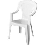 Sedia da Giardino in Plastica - Bianca