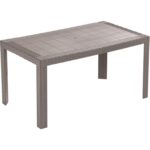 Tavolo Rettangolare  Color Tortora 140x80cm