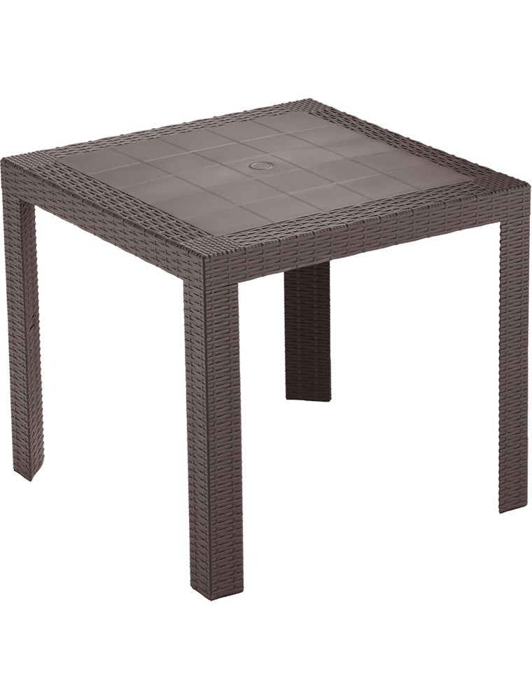 imgi_9_tavolo-saturno-caffe-80x80x72 Tavolo da Esterno Color Caffè - immagine 1