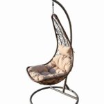 Sedia Sospesa a Uovo in Rattan