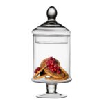 Potiche in Vetro con Coperchio