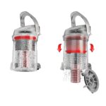 Hoover Aspirapolvere a Traino Senza Sacco con filo, Tecnologia Ciclonica, 850W, 2 Litri, 68 Decibel, Plastica, Nero - immagine 9