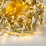 Catena Luminosa 180 LED Bianco Caldo per Interni ed Esterni