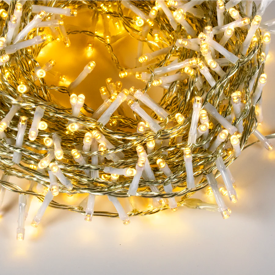 imgi_7_Biancocalda Catena Luminosa 180 LED Bianco Caldo per Interni ed Esterni - immagine 1