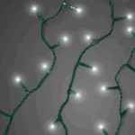 Catena Luminosa 96 Led Bianco Freddo - immagine 3