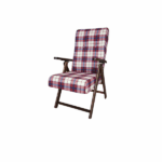 Sedia Sdraio Pieghevole in Legno - immagine 2