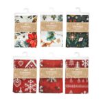 Tovaglia 10 Posti Antimacchia "White Winter" Verde Bosco – 140x300 cm - immagine 3