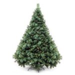 Albero di Natale Artificiale Pino Classico Deluxe - Altezza 210cm, Estremamente Folto 1366 Rami