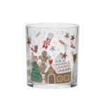 Set 6 Bicchieri Natalizi Casa di Pan di Zenzero