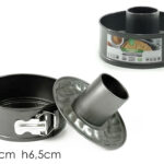 Tortiera Apribile Antiaderente Ø 18 cm – Doppio Fondo Intercambiabile