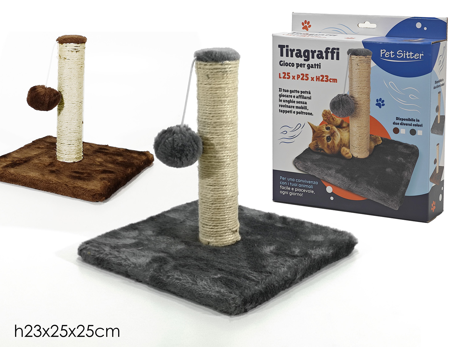 tiragraffi Tiragraffi a Colonna Pet Sitter: Divertimento e Protezione per la tua Casa - immagine 1