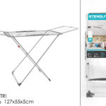 Stendibiancheria da Pavimento Stendly – 18 Metri di Stenditura