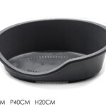 Cuccia Rigida in Plastica per Cani e Gatti – Igiene e Resistenza Totale