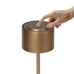 Lampada Led Touch Dimmerabile Gold Nausica - immagine 2