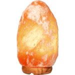 Lampada di Sale Rosa dell'Himalaya 2-3 kg – Naturale con Luce Regolabile