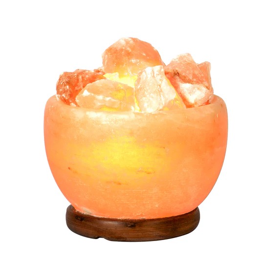 imgi_6_604509 Lampada di Sale Rosa dell'Himalaya a Braciere – 100% Naturale - immagine 1