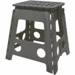 Sgabello Pieghevole Salvaspazio - Altezza 39 cm | Portata 150kg - immagine 2