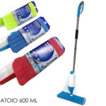 Scopa Lavapavimenti Spray con Serbatoio 600 ml – Pulizia Rapida e Senza Secchio