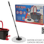 Sistema Lavapavimenti RotoSpin Professional – Secchio 14 Litri con Strizzatura a Pedale
