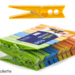 Set 20 Mollette Giganti Colorate – Robuste e Antiscivolo per Bucato