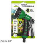 Pistola per Irrigazione a 7 Getti – Comfort e Precisione per il tuo Giardino
