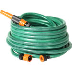 Tubo da Giardino Rinforzato 20 Metri - Kit Completo con Accessori e Lancia a Getto Regolabile - immagine 2