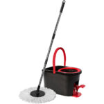 Sistema Lavapavimenti RotoSpin Professional – Secchio 14 Litri con Strizzatura a Pedale - immagine 2