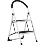 Scaletta Pieghevole 2 Gradini con Impugnatura Morbida – Sicura e Compatta - immagine 3
