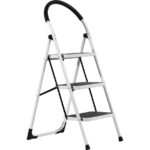 Scala Domestica in Acciaio a 3 Gradini – Sicurezza e Design Compatto - immagine 2