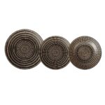 Servizio Piatti 18 Pezzi "Maya Black" in Stoneware – Stile Moderno e Materico - immagine 4