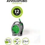 Avvolgitubo Portatile con Tubo 12 Metri - immagine 3