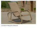 Sedia a Dondolo - Tortora - immagine 4