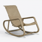 Sedia a Dondolo - Tortora - immagine 3