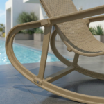 Sedia a Dondolo - Tortora - immagine 2