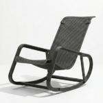 Sedia a Dondolo- Antracite - immagine 2