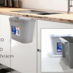 Pattumiera Pensile Con Gancio  27x16x h.21 cm