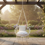 Sedia a Dondolo Sospesa - Bianca