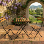 Set Tavolo Pieghevole Con 2 Sedie