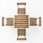 Set Tavolo Con 4 Sedie - immagine 2