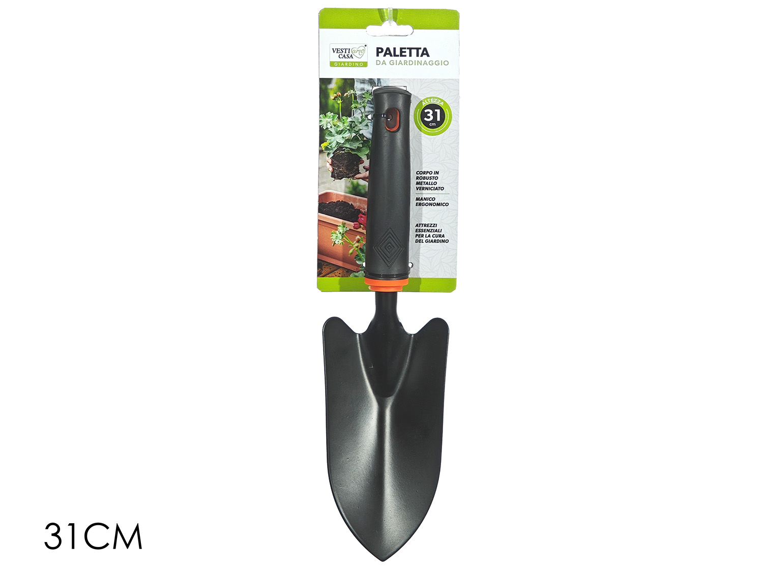 770351 Paletta Da Giardinaggio in Metallo -31 cm - immagine 1