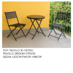 Set Tavolino 60 Cm Con 2 Sedie - immagine 4