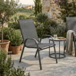 Sedia In Acciaio - Antracite