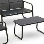 Set Panchina Con Tavolo e 2 Poltrone - immagine 2