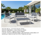 Set Panchina Con 2 Sedie e Tavolo - immagine 5