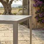 Tavolo Quadrato -Tortora Effetto Legno - immagine 2