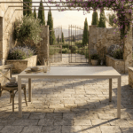 Tavolo Rettangolare - Tortora Effetto Legno