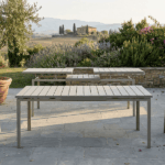 Tavolo Allungabile - Tortora Effetto Legno