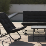 Set Tavolino Con Divano E 2 Poltrone - Antracite - immagine 6